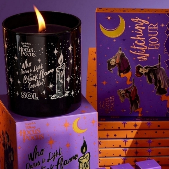ColourPop X Disney Hocus Pocus Black Flame Candle - Picture 1 of 5